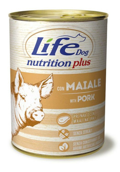 LIFE DOG pusz.400g PORK  /24