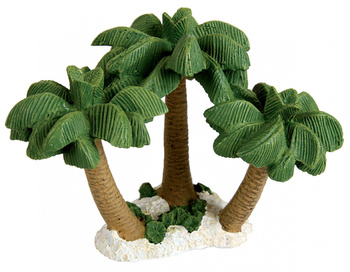 Zolux Ozdoba do akwarium wyspa z 3 palmami kokosowymi
