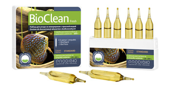 Prodibio BioClean Fresh 6 ampułek usuwa odpady organiczne akw. słodkowodne