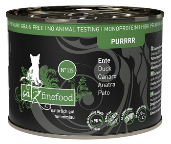 Catz Finefood Purrrr N.115 Kaczka puszka 200g