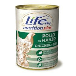 LIFE DOG pusz.400g CHICKEN + BEEF  + VEGETABLES /24